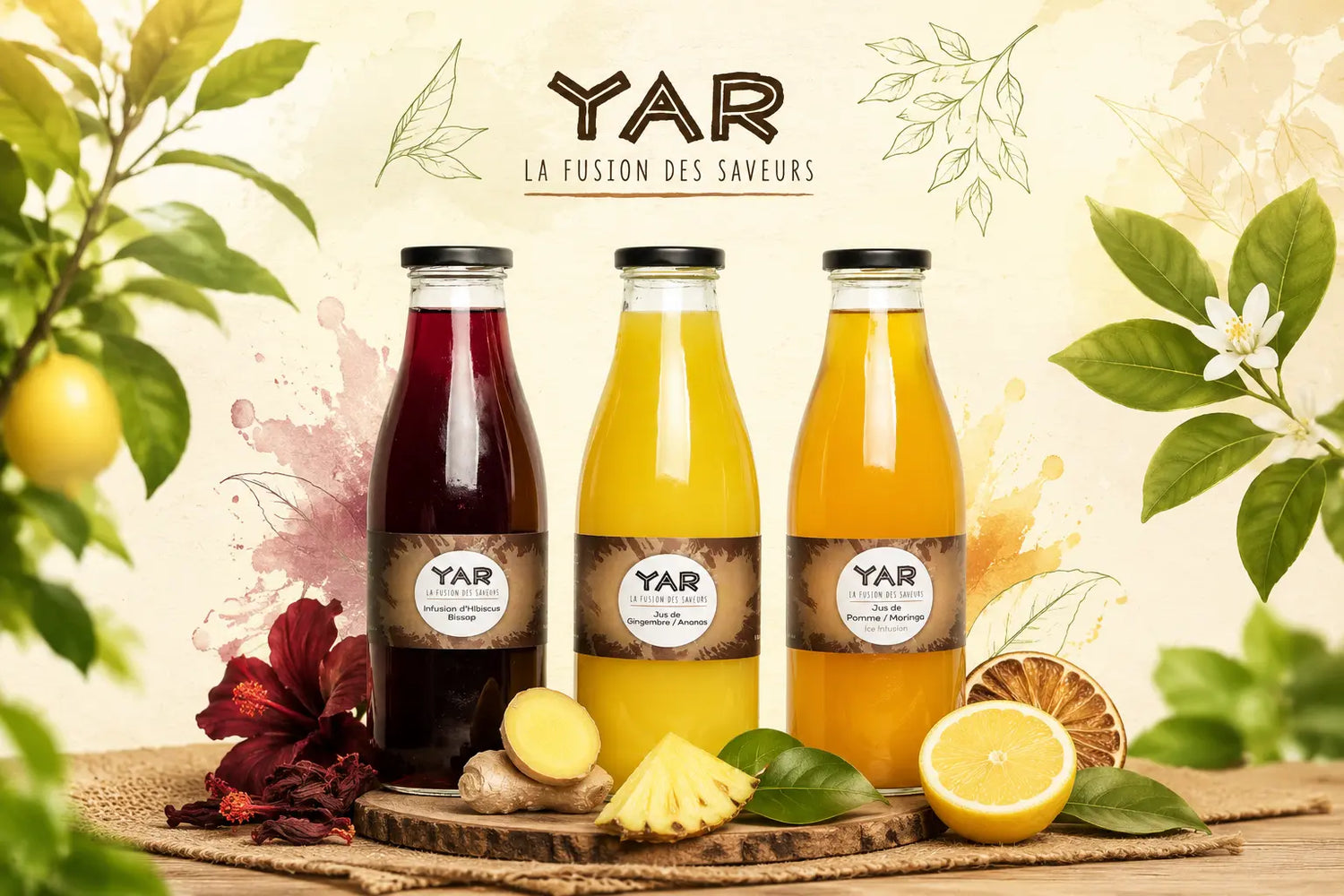 Boisson naturelle -YAR Saveurs