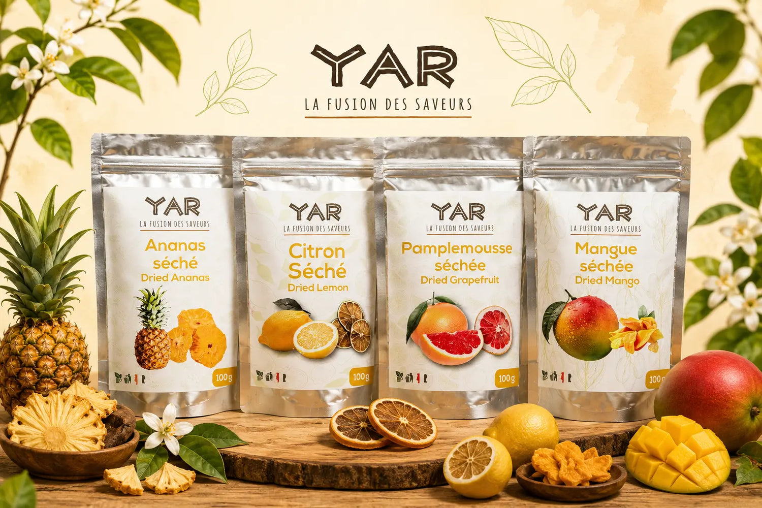 Fruits séchés - YAR Saveurs