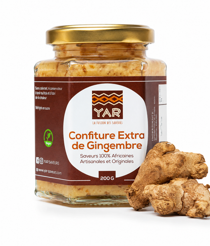 Confiture de gingembre – Artisanale & naturelle